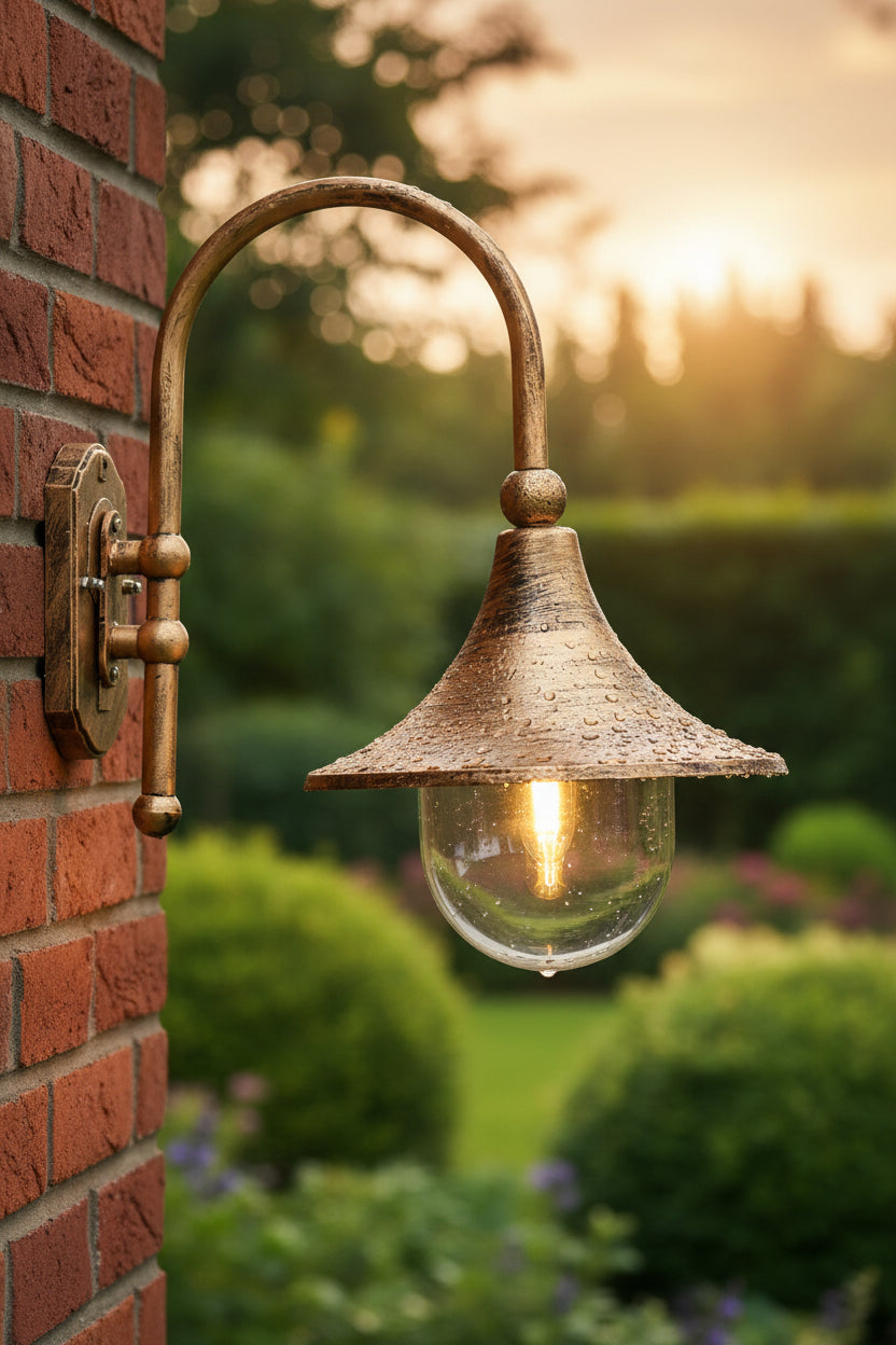 Elegant Outdoor Wall Lamp with Waterproof Aluminum Design | Durable Exterior Lighting for Courtyard Ambiance 1