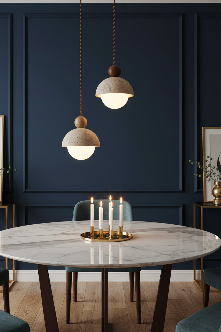 Elegant Pendant Lighting | Modern Flower Bud Design with Warm LED Glow | Stylish Hanging Lights for Cozy Bedrooms 1