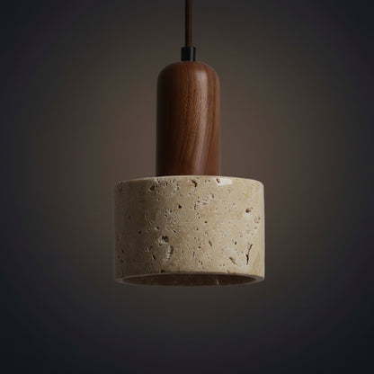 Elegant Yellow Marble Pendant Lighting with Unique Cord Installation | Stylish Hanging Light for Cozy Kitchen Island Ambiance 4