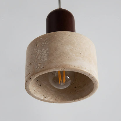 Elegant Yellow Marble Pendant Lighting with Unique Cord Installation | Stylish Hanging Light for Cozy Kitchen Island Ambiance 6
