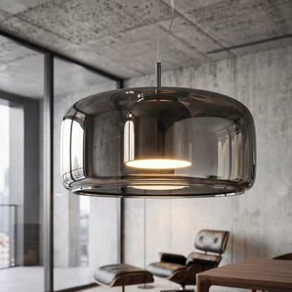 Elegant Glass Pendant Light | Modern Kitchen Pendant Lighting with Dimmable Feature | Stylish Design for Kitchen Island Ambiance