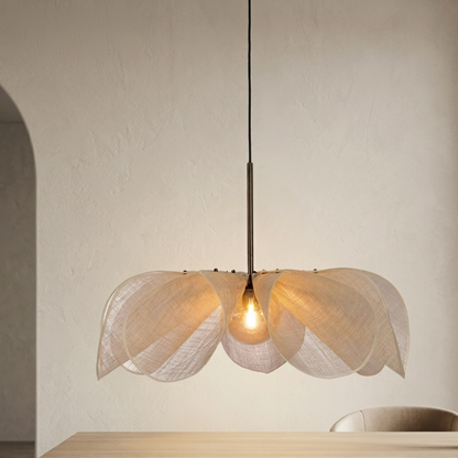 Elegant Rattan Pendant Light with Hand-Knitted Wicker Design | Cozy Ambiance for Living Spaces 10