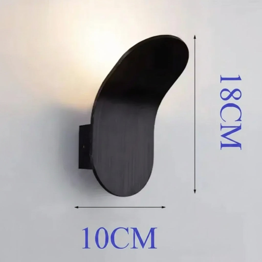 Mid-Century Modern Leaf Wall Sconce Lighting with LED & Stylish Design for Elegant Home Decor 7