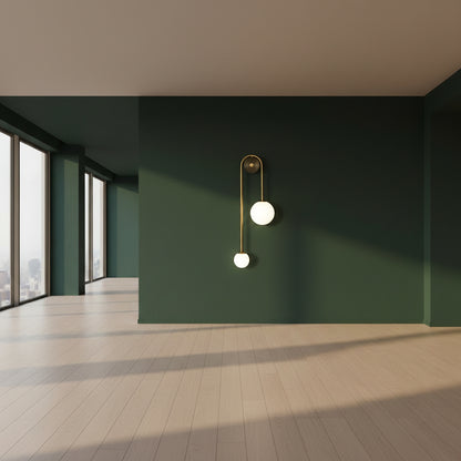 Modern Glass Ball Wall Sconce with LED G9 Lighting | Elegant Illumination for Any Room 1