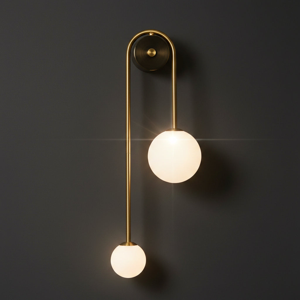 Modern Glass Ball Wall Sconce with LED G9 Lighting | Elegant Illumination for Any Room 4