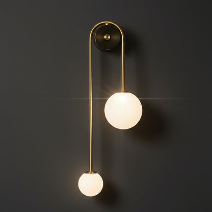 Modern Glass Ball Wall Sconce with LED G9 Lighting | Elegant Illumination for Any Room 4