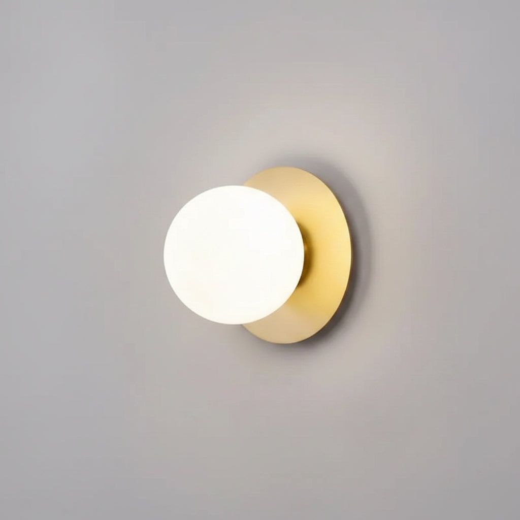 Modern LED Wall Sconce with Frosted Glass | Energy-Efficient Lighting for Stylish Indoor Spaces 1