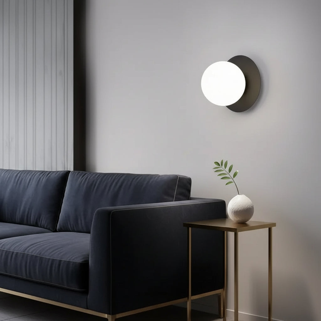 Modern LED Wall Sconce with Frosted Glass | Energy-Efficient Lighting for Stylish Indoor Spaces 3