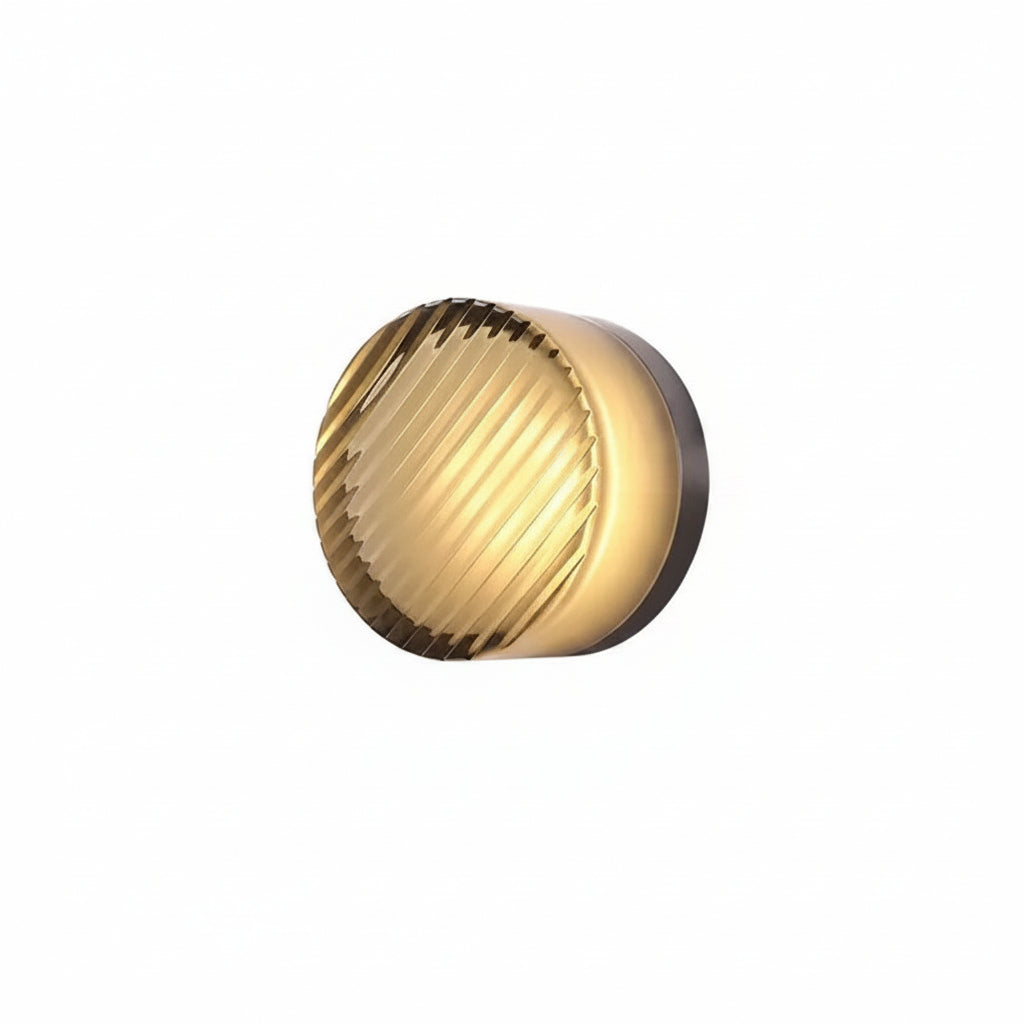 Modern Plexiglass Wall Light | Fluted Design Sconce with LED Bulbs | Elegant Wall Sconces for Contemporary Interiors 12