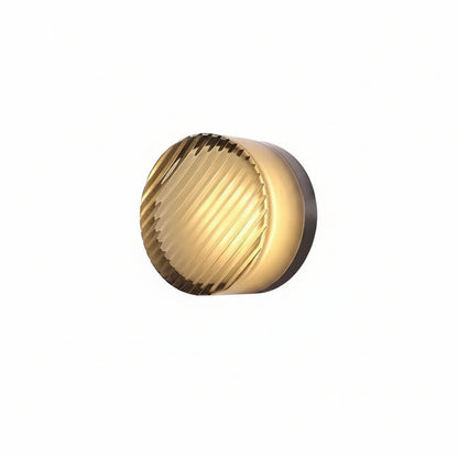 Modern Plexiglass Wall Light | Fluted Design Sconce with LED Bulbs | Elegant Wall Sconces for Contemporary Interiors 12