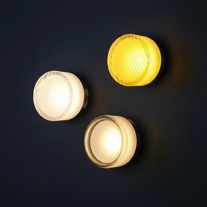 Modern Plexiglass Wall Light | Fluted Design Sconce with LED Bulbs | Elegant Wall Sconces for Contemporary Interiors 3