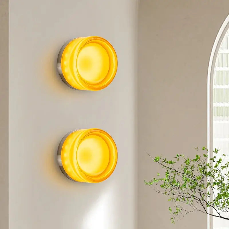 Modern Plexiglass Wall Light | Fluted Design Sconce with LED Bulbs | Elegant Wall Sconces for Contemporary Interiors 4