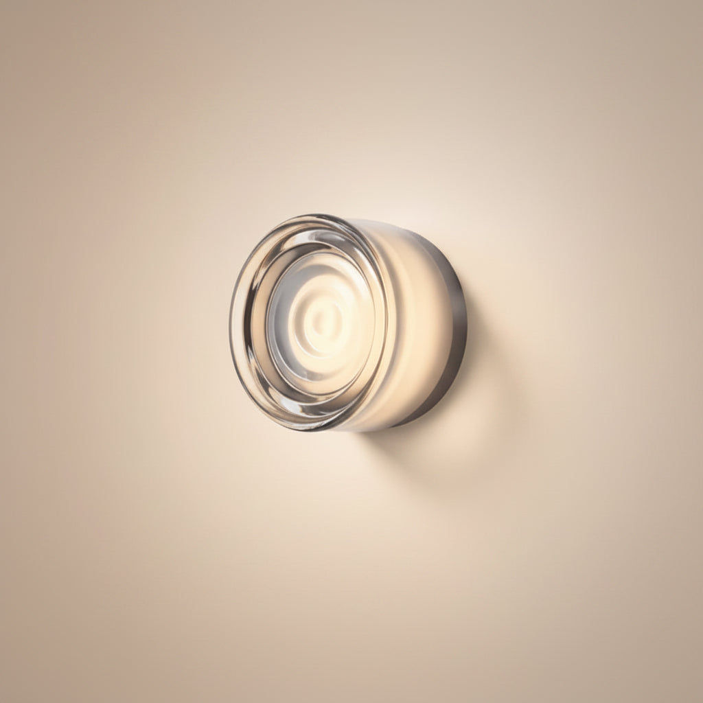 Modern Plexiglass Wall Light | Fluted Design Sconce with LED Bulbs | Elegant Wall Sconces for Contemporary Interiors 7