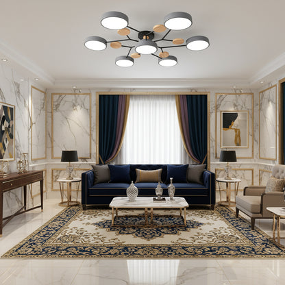 Nordic Modern | Flush Mount Ceiling Light with Energy-Efficient LED | Minimalist Design for Bright Home Illumination 12