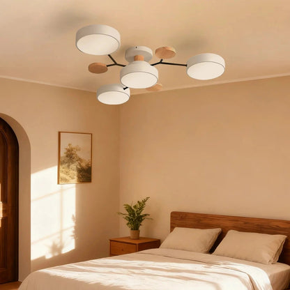 Nordic Modern | Flush Mount Ceiling Light with Energy-Efficient LED | Minimalist Design for Bright Home Illumination 4