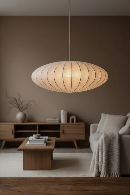 Nordic Silk | Modern Chandelier Light with Dimmable Feature | Elegant Design for Dining Room Ambiance 2