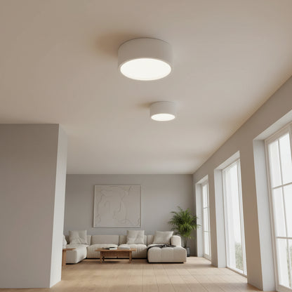 Nordic Style | Flush Mount Ceiling Light with Adjustable Color Temperature | Energy-Efficient Fixture for Modern Spaces 2
