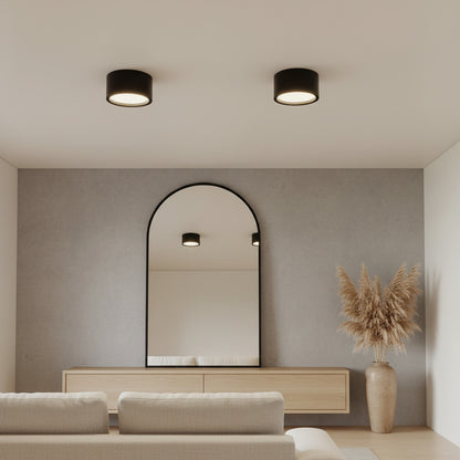 Nordic Style | Flush Mount Ceiling Light with Adjustable Color Temperature | Energy-Efficient Fixture for Modern Spaces 4