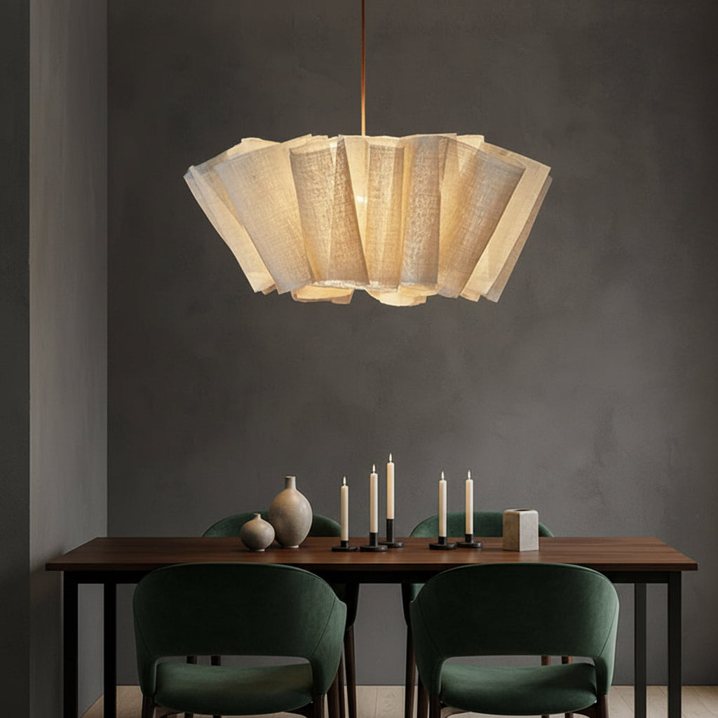 Nordic Vintage | Chandelier Lights with LED Bulb & Touch Switch | Elegant Home Decor for Sophisticated Ambiance 1