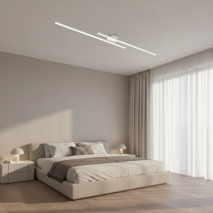 Sleek Aluminum | Ceiling Light with Dimmable LED Illumination | Modern Design for Contemporary Spaces 10