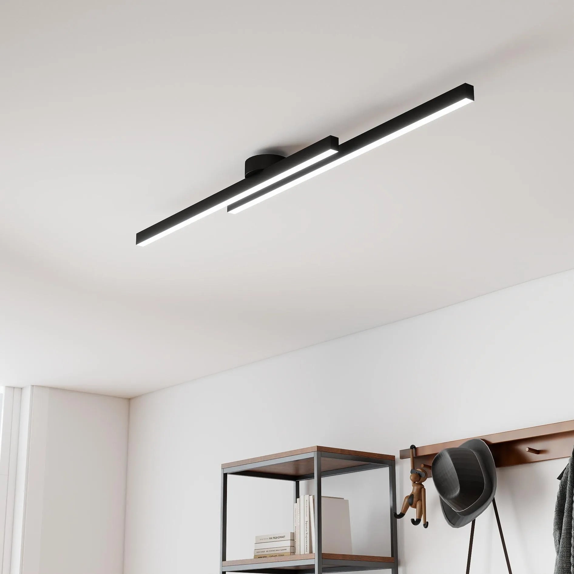 Sleek Aluminum | Ceiling Light with Dimmable LED Illumination | Modern Design for Contemporary Spaces 3