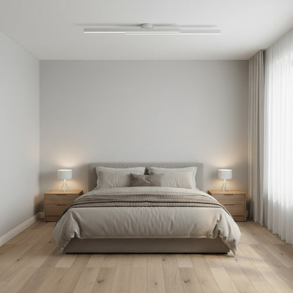 Sleek Aluminum | Ceiling Light with Dimmable LED Illumination | Modern Design for Contemporary Spaces 5