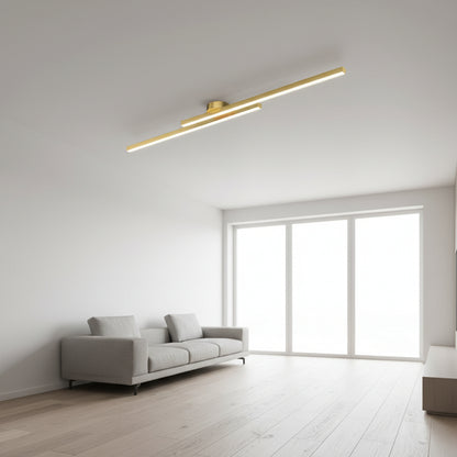Sleek Aluminum | Ceiling Light with Dimmable LED Illumination | Modern Design for Contemporary Spaces 9