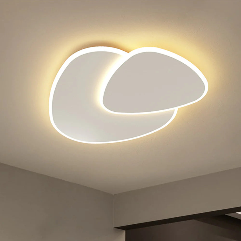 Stylish Flush Mount Ceiling Light with Soft Diffused Illumination | Modern Triangle Design for Elegant Home Decor 6