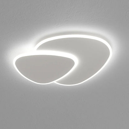 Stylish Flush Mount Ceiling Light with Soft Diffused Illumination | Modern Triangle Design for Elegant Home Decor 8
