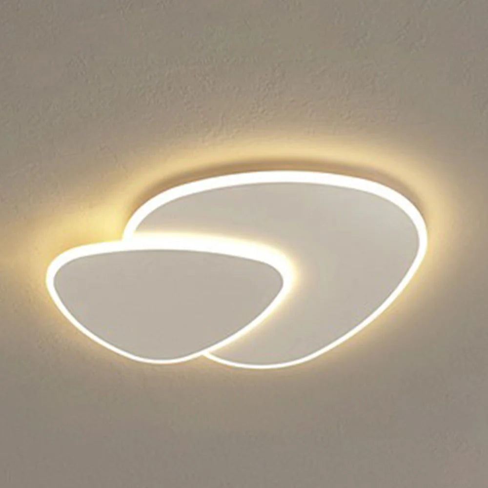 Stylish Flush Mount Ceiling Light with Soft Diffused Illumination | Modern Triangle Design for Elegant Home Decor 9
