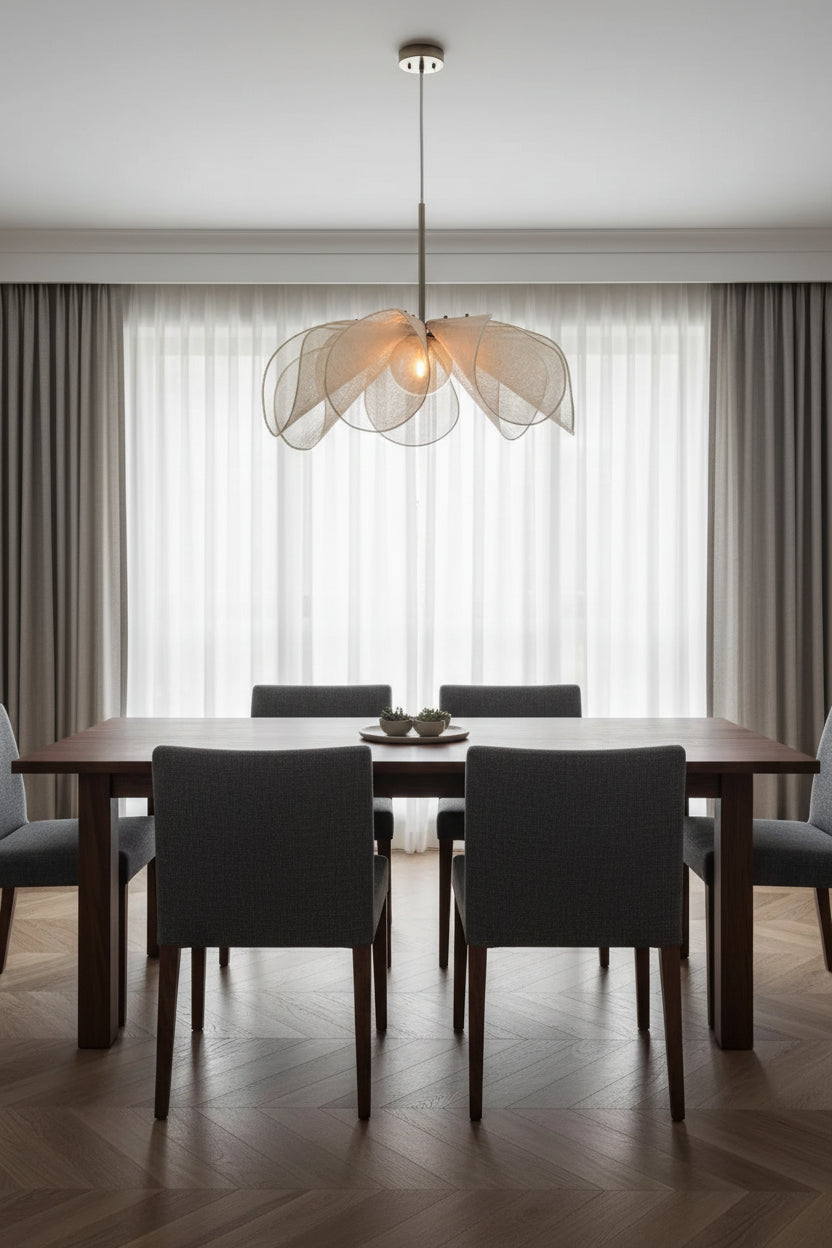 Wabi Sabi | Modern Chandelier Light with LED Bulbs | Elegant Design for Ambiance 1