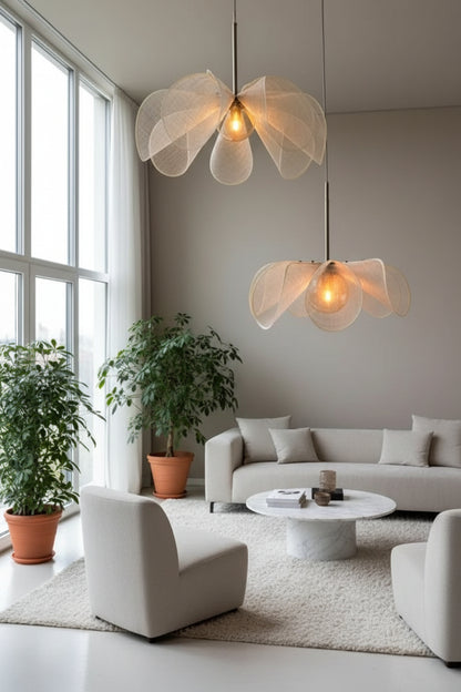 Wabi Sabi | Modern Chandelier Light with LED Bulbs | Elegant Design for Ambiance 5