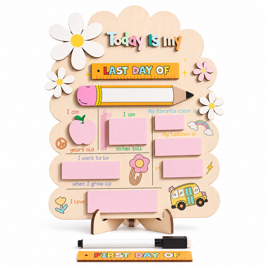 Reusable First & Last Day School Sign