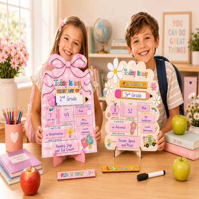 Reusable First & Last Day School Sign
