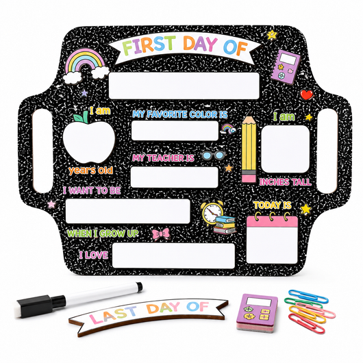 Reusable First & Last Day School Sign