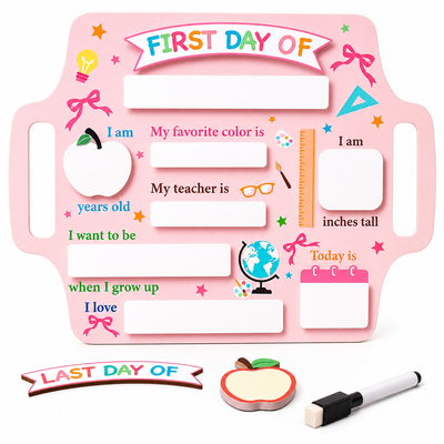 Reusable First & Last Day School Sign