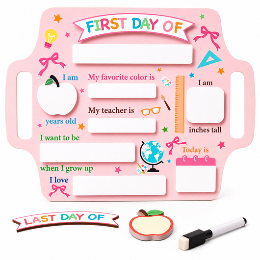 Reusable First & Last Day School Sign