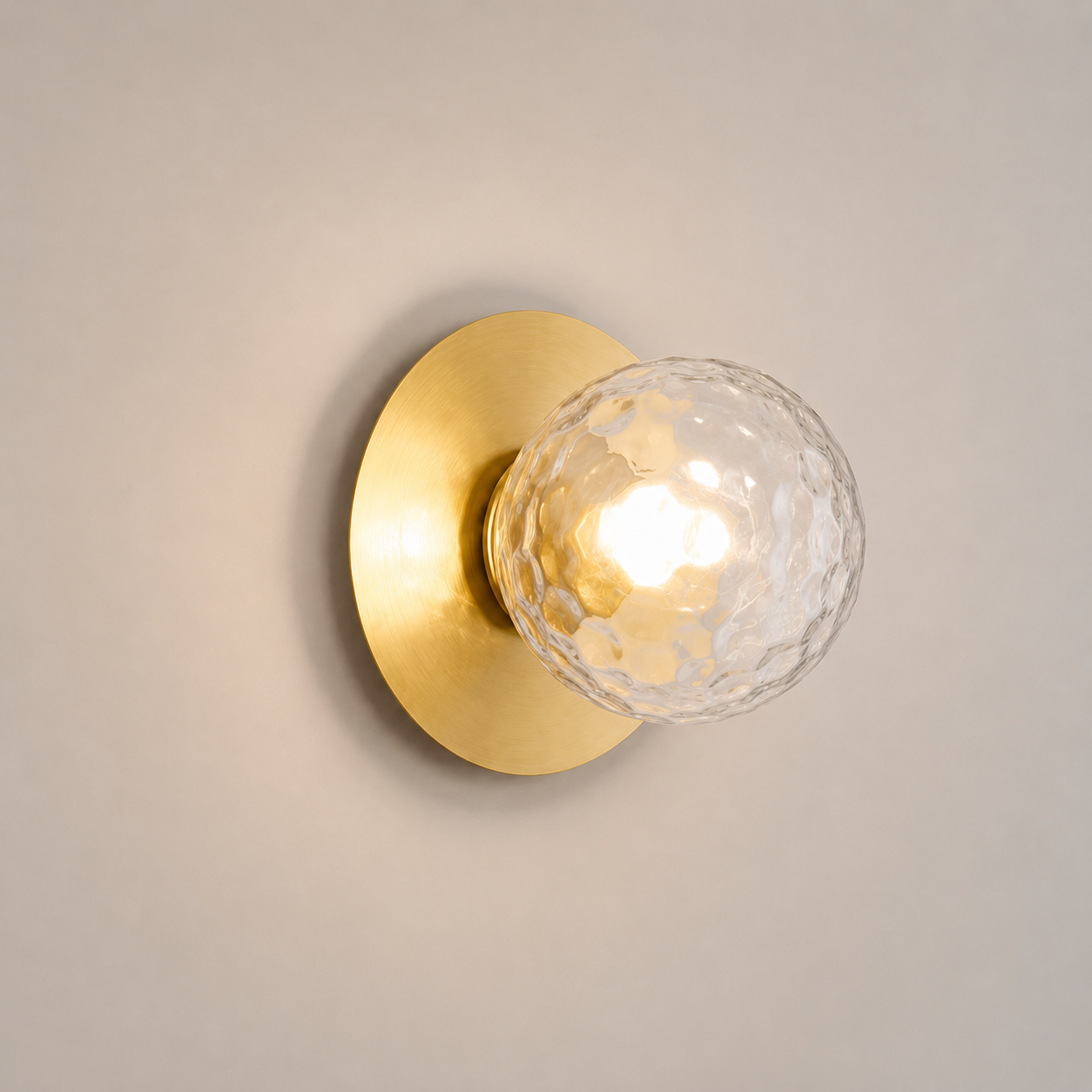 Modern LED Wall Sconce with Frosted Glass | Energy-Efficient Lighting for Stylish Indoor Spaces