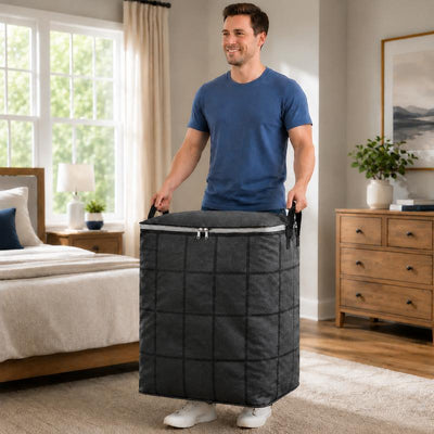 Extra-Large Heavy-Duty Moving Bags with Backpack Straps & Reinforced Handles