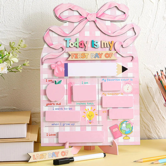 Reusable First & Last Day School Sign
