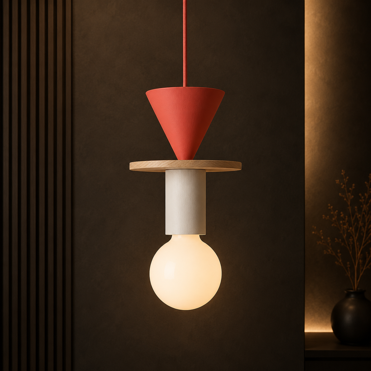 Geometric Pendant Light for Kids' Room with Colorful Design | Modern Illumination for Playful Spaces 15